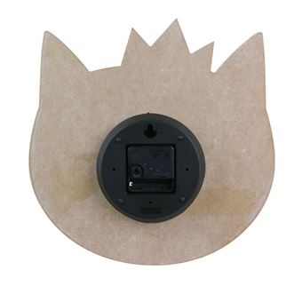 DITESMOT HORLOGE CHAT 30X30X4.5 CM