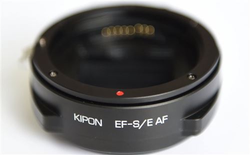 Adaptateur Kipon NEX Body, EOS-S/E AF