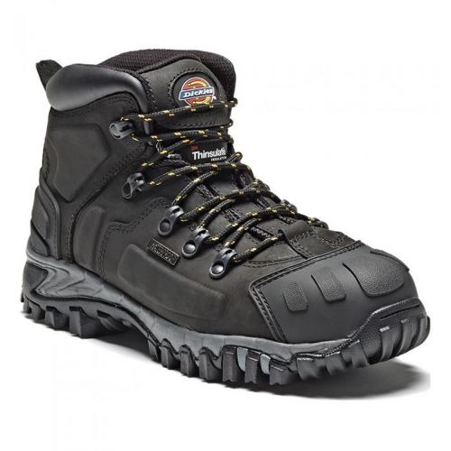 Dickies Medway - Chaussures montantes de sécurité - Homme (47 FR) (Noir) - UTBC283