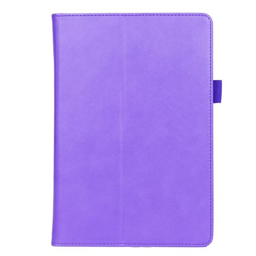 Etui en PU avec fentes pour cartes et main violet pour votre Huawei MediaPad T5 10