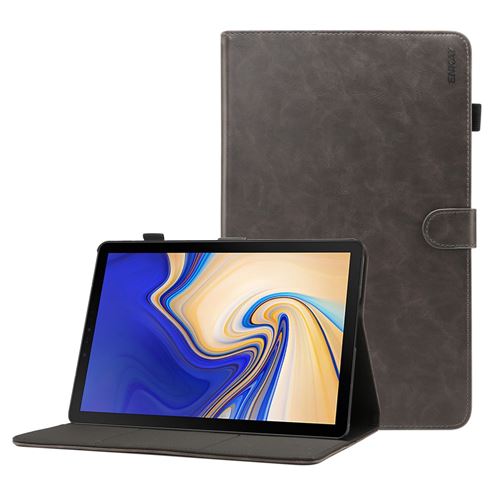 Etui en PU gris pour votre Samsung Galaxy Tab S4 10.5