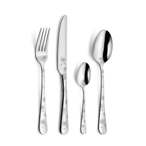 Amefa coffret de 24 couverts gamme graffiti acier inox 881055
