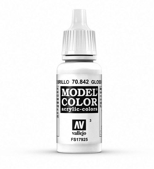 Vallejo Peinture acrylique pour modélisme 17 ml gloss white