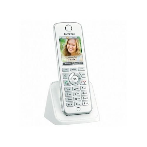 AVM FRITZ!Fon C4 - téléphone VoIP sans fil - radio internet, lecteur audio réseau