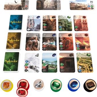 Jeu de cartes Asmodée Les Cités de Splendor Extensions