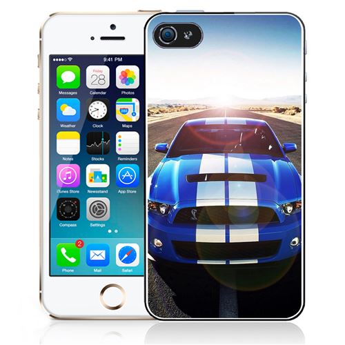 Coque pour iPhone 5C ford mustang shelby