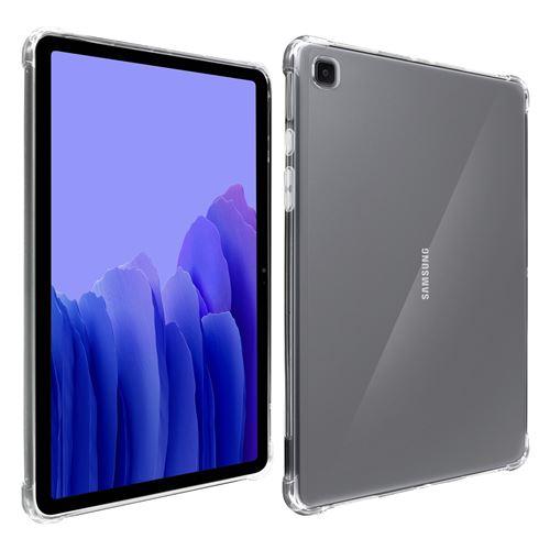 Avizar Coque Samsung Galaxy Tab A7 10.4 2020 Flexible Antichoc Coins Bumper Transparent - Image 3