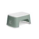 Marche Pied Vert Profond Blanc