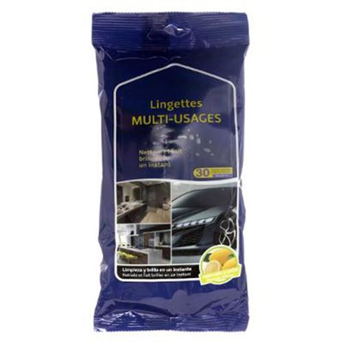 Lingettes multi-usages - Paquet de 30 - Vaisselle et nettoyage