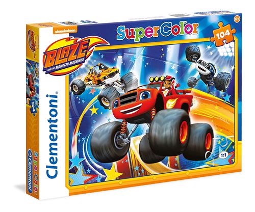 Clementoni - 27972.2 - Puzzle - Blaze - 104 Pièces