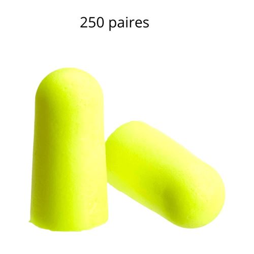 Bouchons Anti Bruit (36 dB) Mousse 3M Earsoft Neons