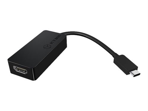 RaidSonic - ICY BOX IB-AC534-C - Adaptateur vidéo USB-C vers HDMI - 4K - Noir - Image 4
