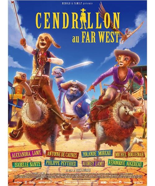 Cendrillon au Far West AFFICHE CINEMA ORIGINALE