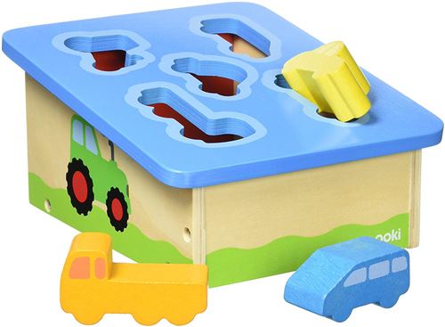 goki 58668 Espèce Boîte Véhicules Jeu d'encastrement
