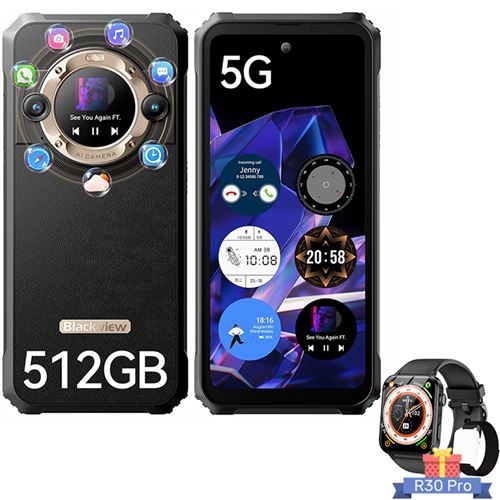 Blackview-Smartphone étanche BV9200, téléphone portable robuste, 8