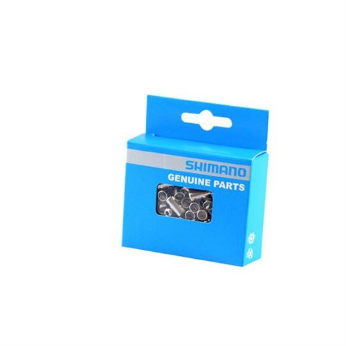 Embout gaine shimano 6 x 5mm acier (x100)