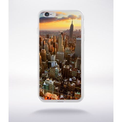 Coque New York Compatible Iphone 6 Plus Transparent