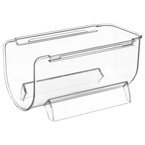 FIVE Simply Smart - Bac de Rangement Frigo Bouteille Vin 20cm Transparent