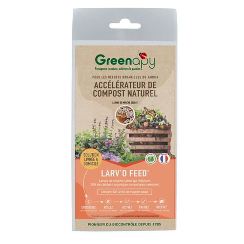 Meilleurs prix pour biotop - larvo'feed, auxiliaire de dégradation naturelle des déchets organiques
