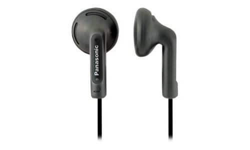 Panasonic RP-HV095E-K - In-ear hoofdtelefoons - oordopje - met bekabeling - 3,5 mm-stekker - zwart