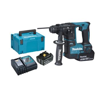Perforateur SDS Plus sans-fil 18V + 2 batteries 5Ah + chargeur + coffret Makpac - MAKITA - DHR171RTJ - 1