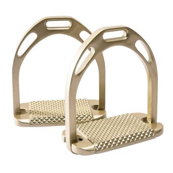 Étriers Western Aluminium ProRider – 5 Pouces, Pour Course Tonneau, Selle Cheval