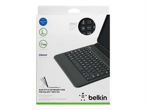Belkin Slim Style Keyboard Case - clavier et étui - AZERTY