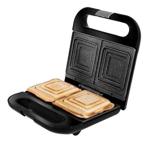 Cecotec Rock'nToast Sandwich Squared - Tostiapparaat - 750 W - roestvrij staal