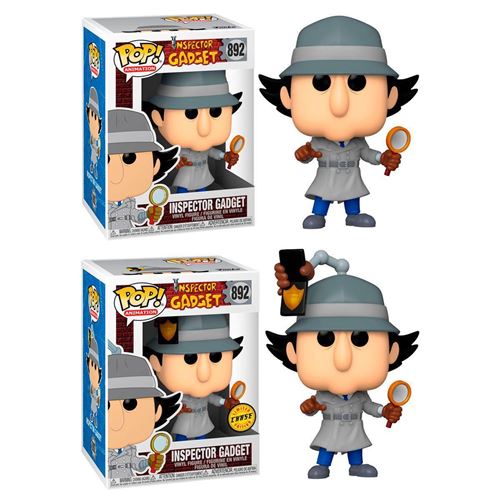 Figurine Funko Pop Animation IG Inspector Gadget with Chase