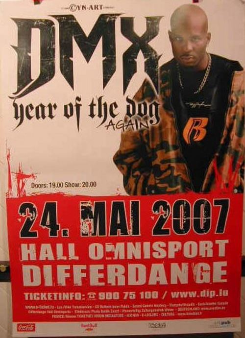 DMX YEAR OF THE DOG - 70x100 cm - AFFICHE / POSTER