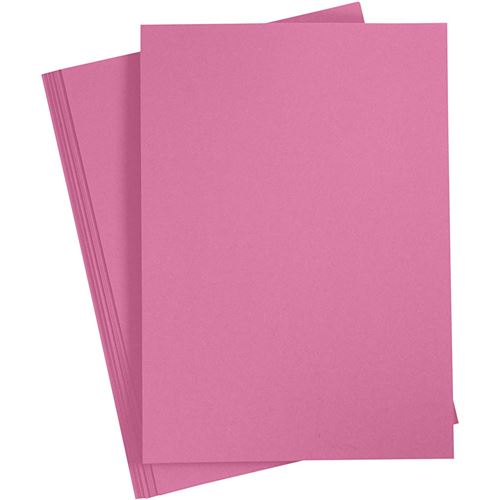 Creotime papier 21 x 29,7 cm 20 pièces 70 g rose