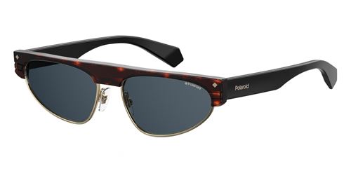 Polaroid lunettes de soleil 6088086/C3 dames marron avec verres gris
