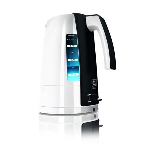 Melitta Look Aqua 4000793 - waterkoker - zwart/wit
