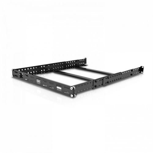 v7 kit rail en rack 1u universel noir