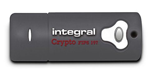 Integral 4GB Crypto 4Go USB 3.0 (3.1 Gen 1) Connecteur USB Type-A Gris Lecteur USB Flash Lecteurs USB Flash (4 Go, 3.0 (3.1 Gen 1)