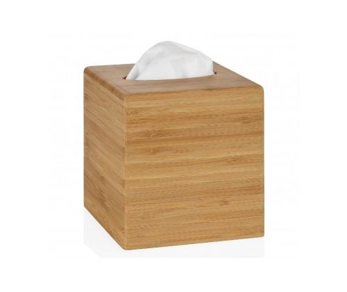 Boîte à Mouchoirs Carrée Bambou