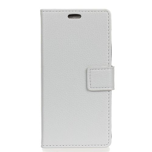 Etui en PU litchi blanc pour votre Huawei Honor Magic 2