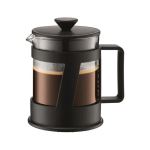 bodum crema cafetiere a piston capacité 4 tasses 0,5l noir