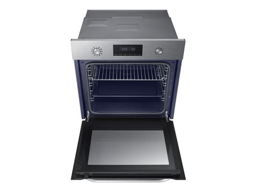 Samsung NV70K3370BS - Four - intégrable - niche - largeur : 56 cm - profondeur : 54.5 cm - hauteur : 57.2 cm - avec système auto-nettoyant - classe A - acier inoxydable