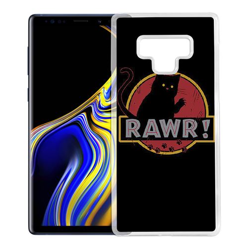 Coque pour Samsung Galaxy Note 9 -  Rawr Jurassic Park