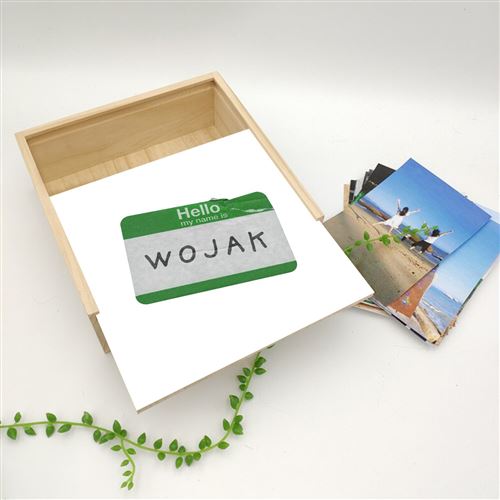 Fabulous Boite En Métal Blanc - Future Actrice Métier Films