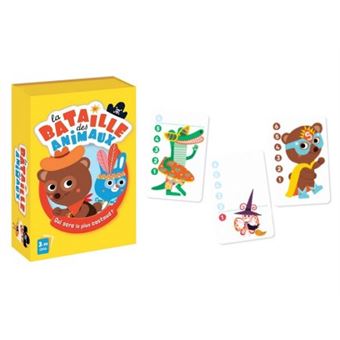 Jeu bataille des animaux rigolos des 3 ans - jeu de cartes revisite ...