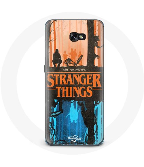 Coque pour Samsung A5 2016 Stranger Things Couverture des amis Maniacase