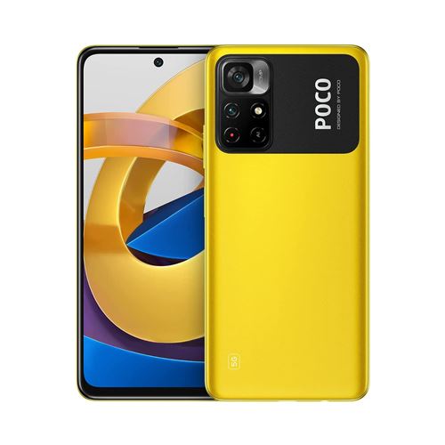 Smartphone Xiaomi POCO M4 Pro 6.6 5G Double SIM 4+64Go Jaune