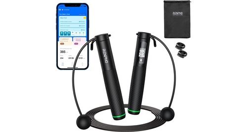 Renpho Smart Jump Rope Schwarz 430 g