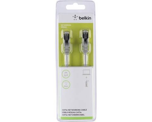 Belkin - Cordon de raccordement - RJ-45 (M) pour RJ-45 (M) - 5 m - CAT 5e - sans crochet