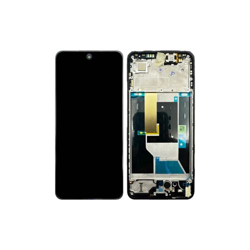 Original Ecran LCD et Vitre Tactile Noir Obsidienne Avec Chassis pour Realme 14T 5G 621029000502