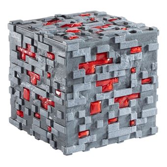 Minecraft Réplique Illuminating Diamond Ore Cube 10cm