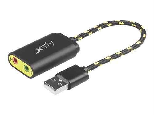 Xtrfy XG-SC1 - Carte son - 24 bits - 96 kHz - USB