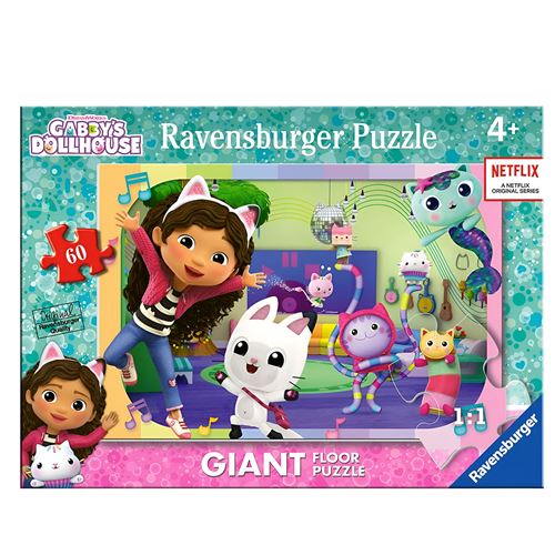 Non Communiqué Multicolore Puzzle De 60 Pièces La Maison De Poupée De Gabby Ravensburger